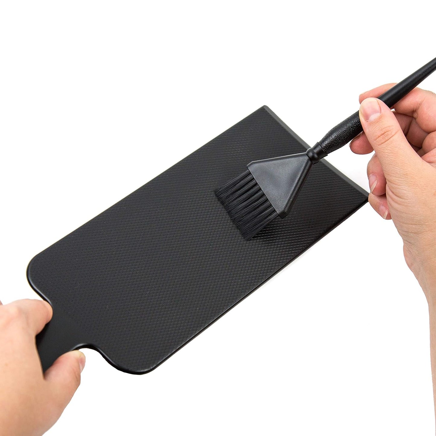 Balayage Kit - 1 Long and 1 Short Balayage Board, 1 Straight and 1 Angled Hair Dye Brush - Hair Highlighting Kit - Hair Dye Kit - Hairstylist Accessories Brushes